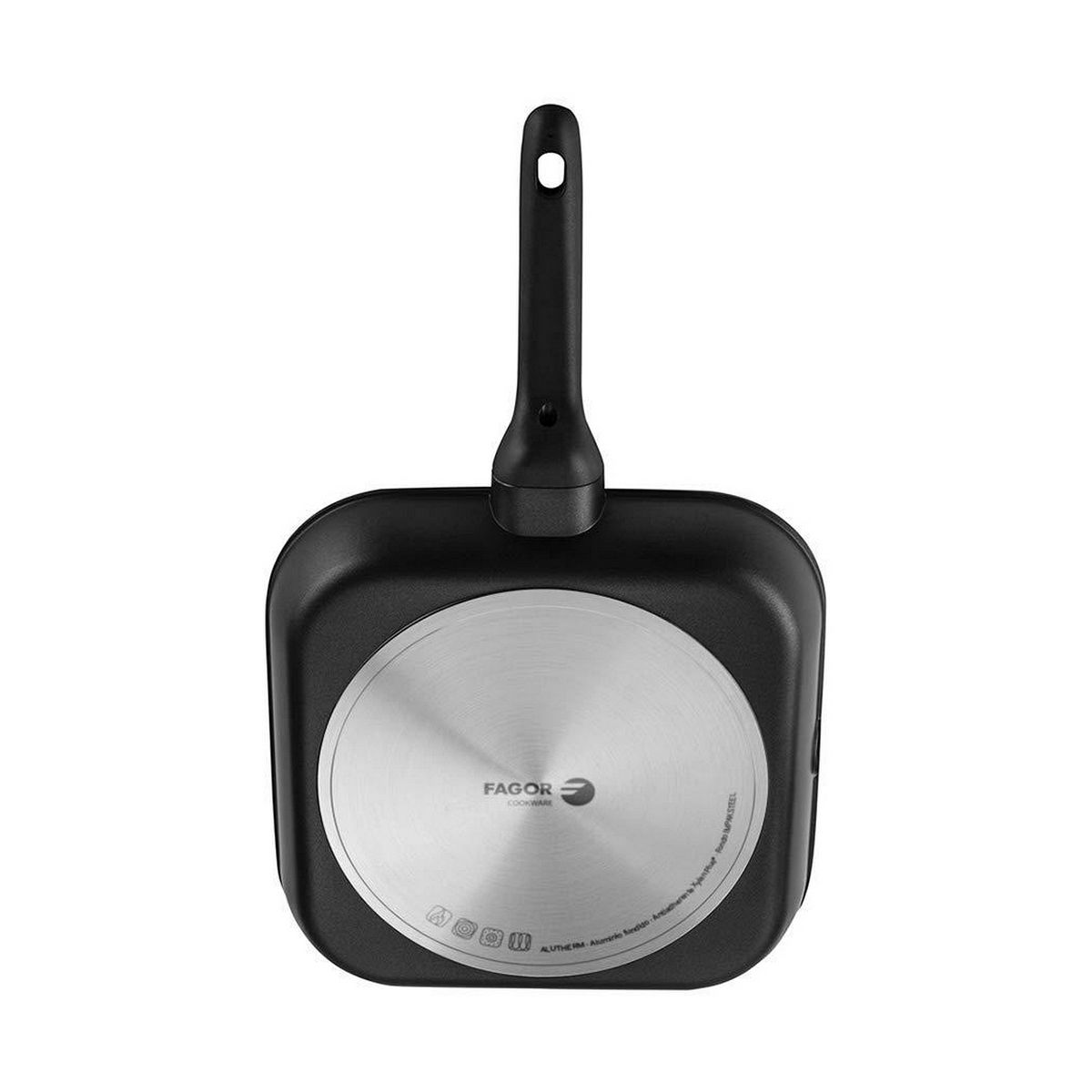 Barbecue FAGOR Svart (28 x 28 cm)