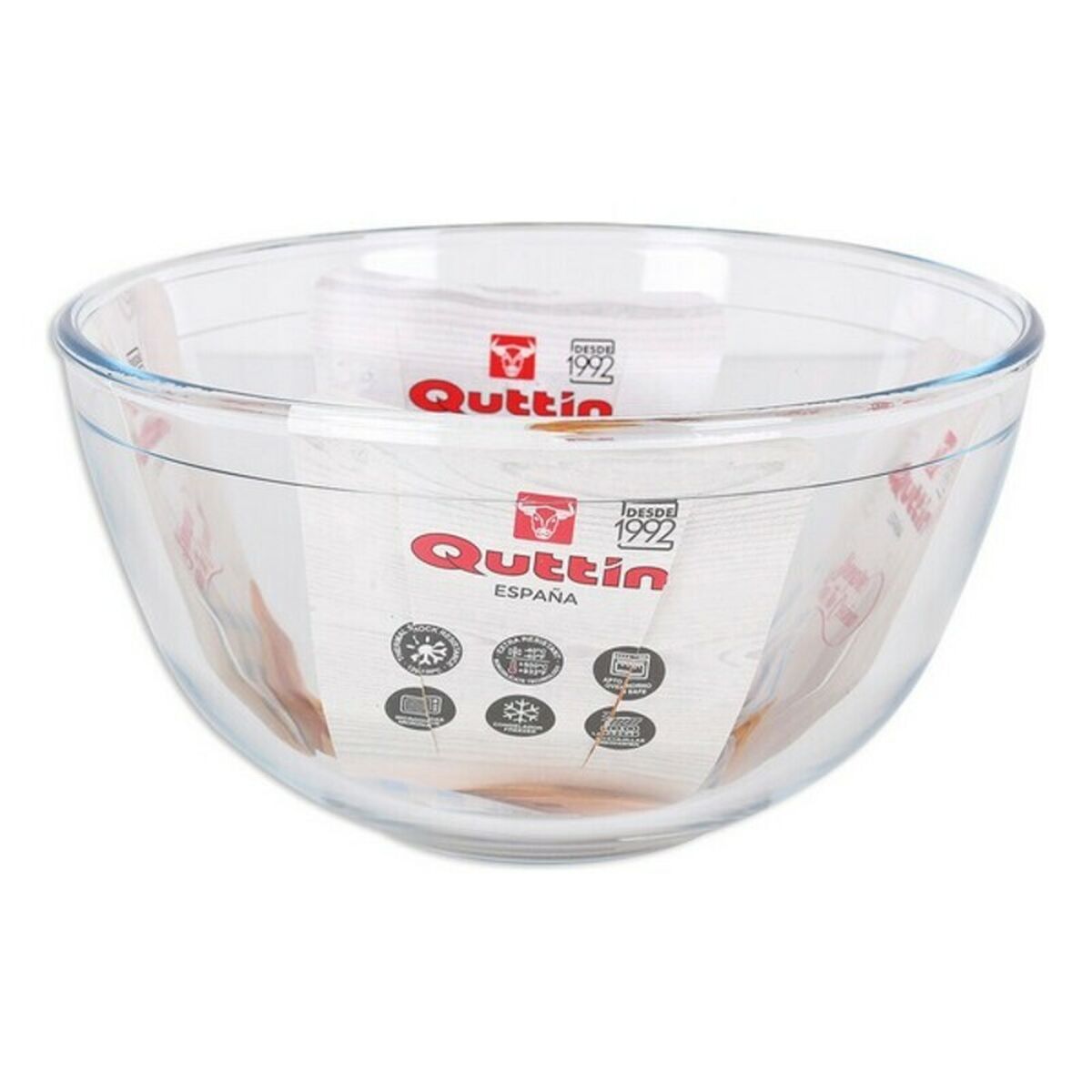 Blandskål Quttin Glas, Kapacitet: 0,820 L - ø 14,6 x 8,1 cm - 9