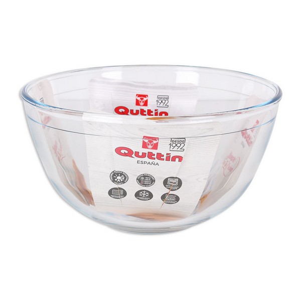 Blandskål Quttin Glas, Kapacitet: 3,8 L - ø 24,3 x 13 cm - 2