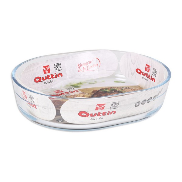 Bakform Quttin Glas, Kapacitet: 0,6 L - 17,6 x 12,7 x 4 cm - 2