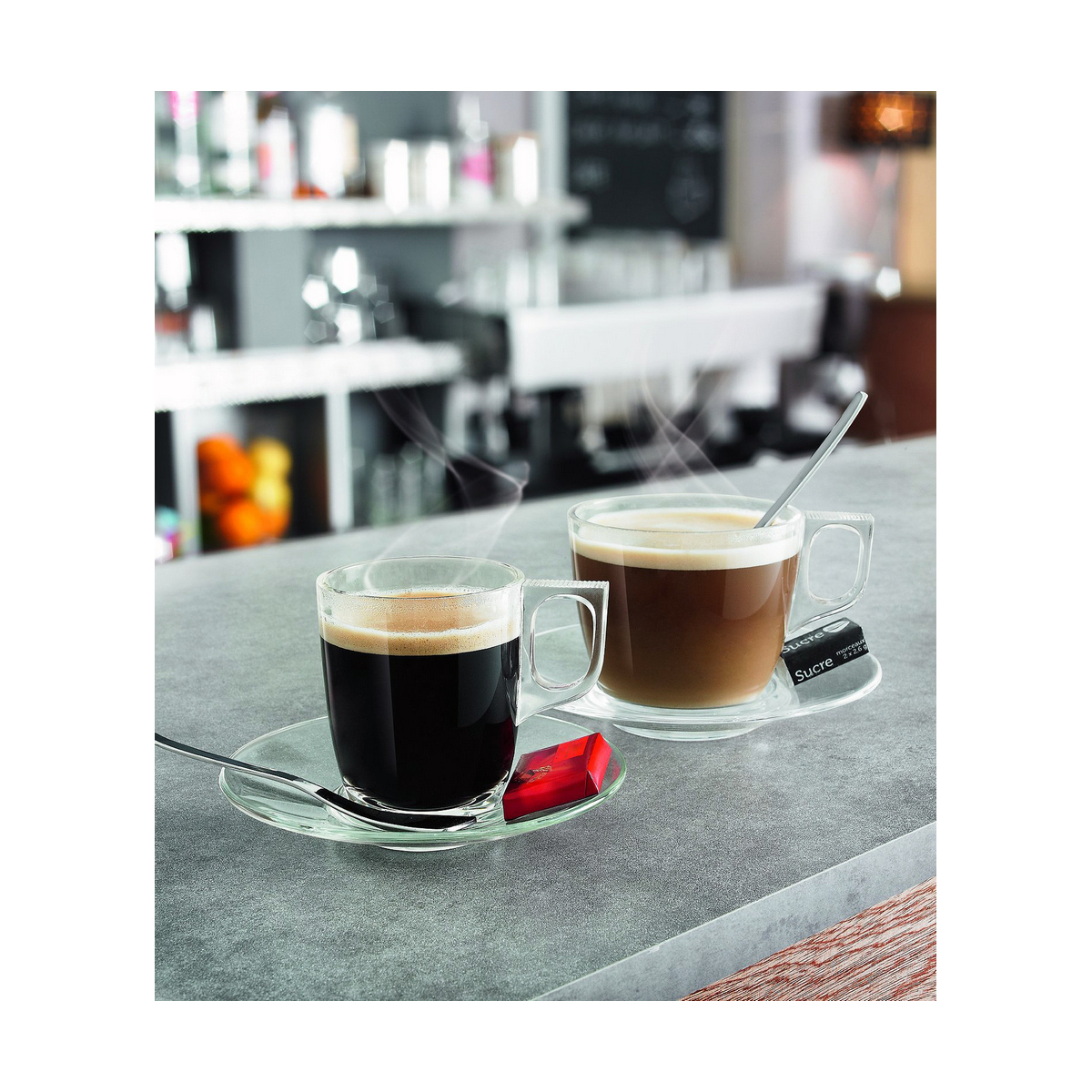 Mugg Arcoroc Gul Glas (320 ml) - 4