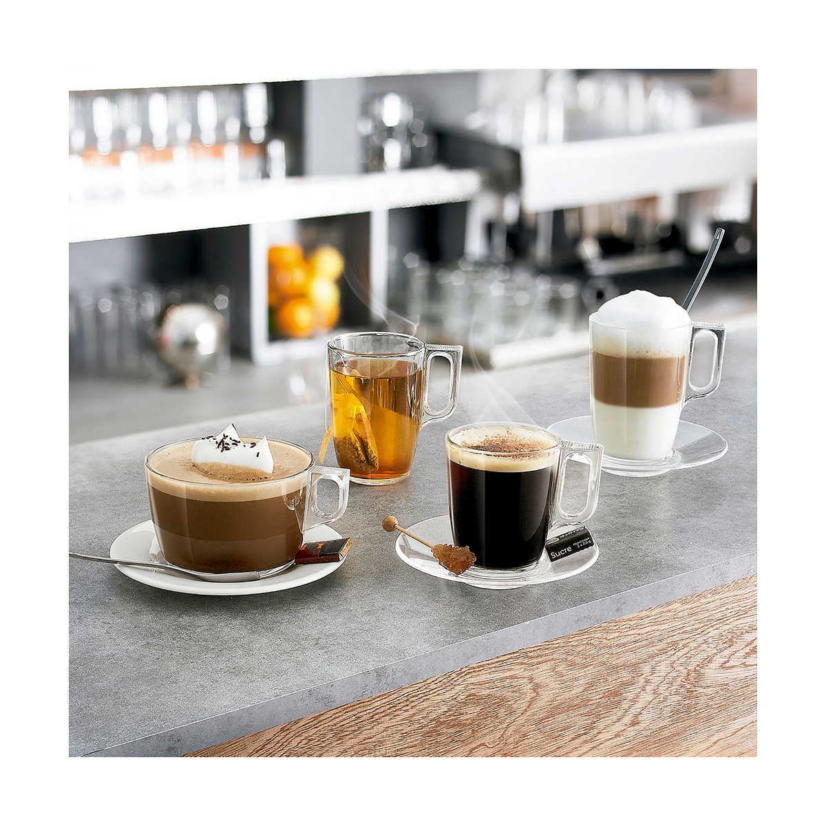 Mugg Arcoroc Gul Glas (320 ml) - 2