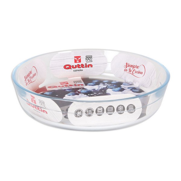 Bakform Quttin Glas, Kapacitet: 1,7 L - ø 23 x 5,3 cm