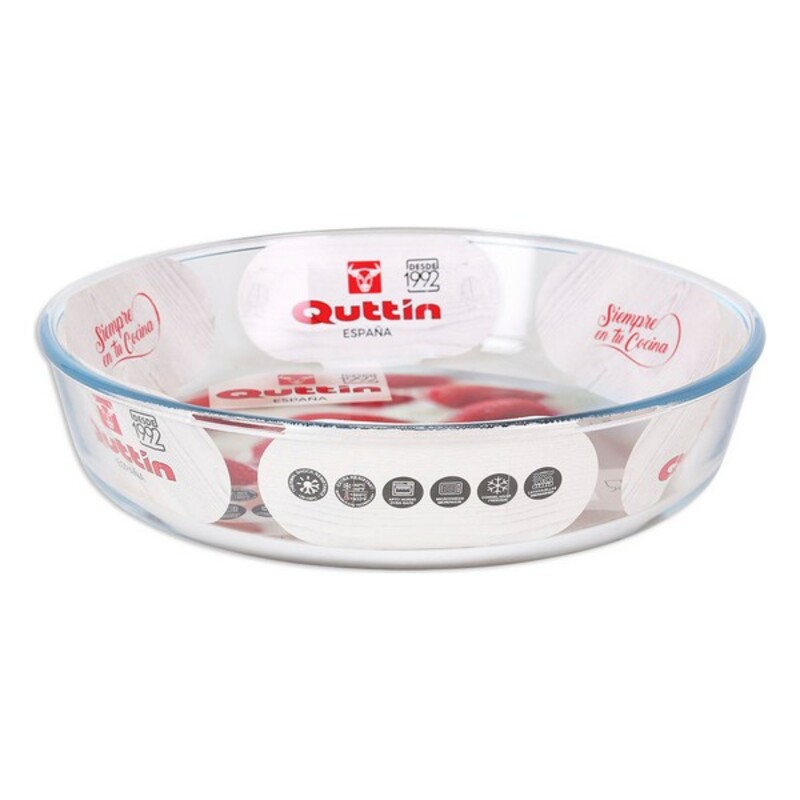 Bakform Quttin Glas, Kapacitet: 1,7 L - ø 23 x 5,3 cm - 4