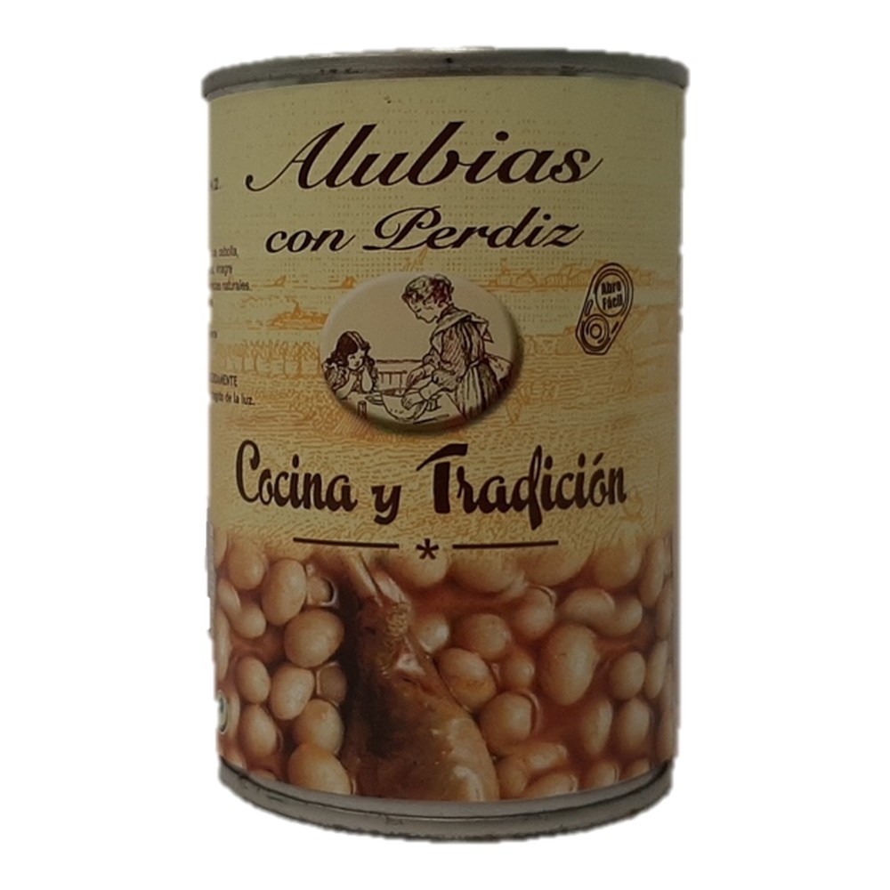 Bönor med rapphöna Cocina y Tradición (390 g)