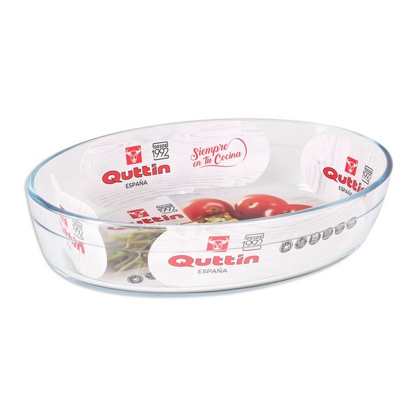 Servingsfat Quttin Glas, Kapacitet: 2,2 L - 30,1 x 20,9 x 6,3 cm