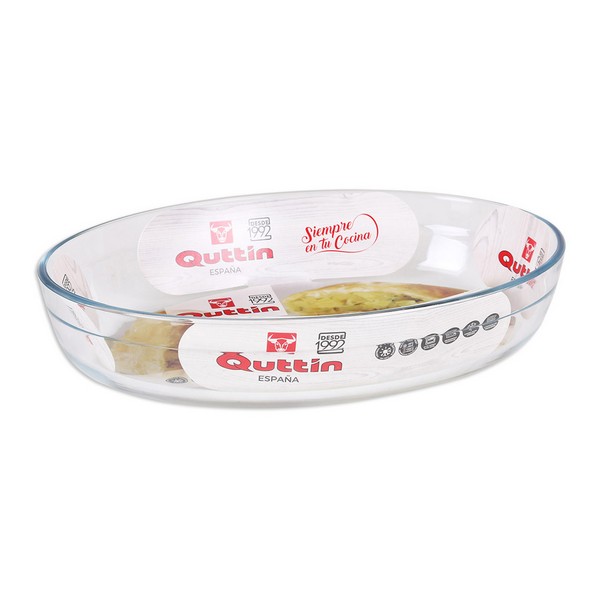 Servingsfat Quttin Glas, Kapacitet: 2,2 L - 30,1 x 20,9 x 6,3 cm - 2