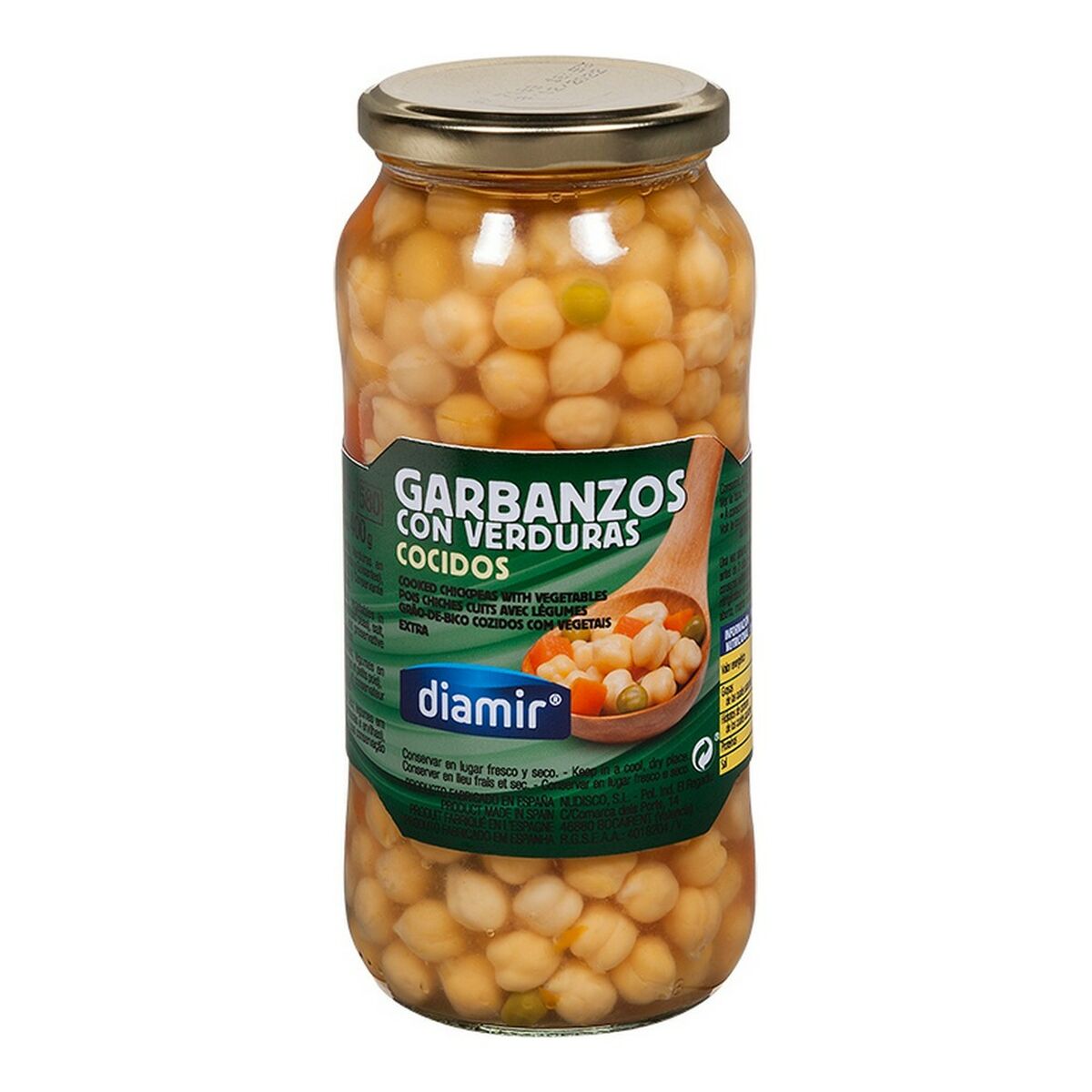Kikärter Diamir Grönsaker (580 ml) - 2
