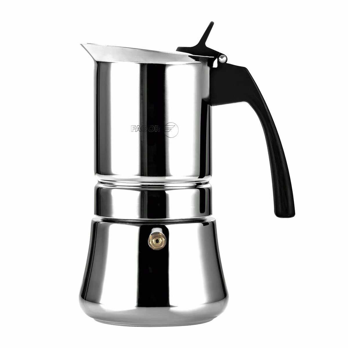 Italiensk Kaffepanna FAGOR Etnica Rostfritt stål 18/10 (4 Csészék)