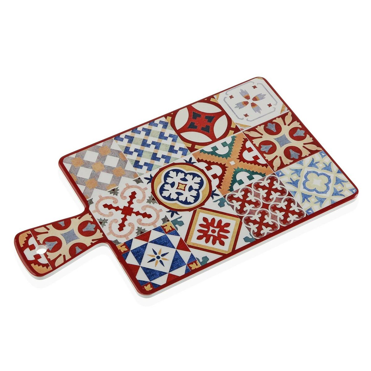 Bordsunderlägg Versa Röd Kakel Keramik Dolomite (25 x 36 cm)