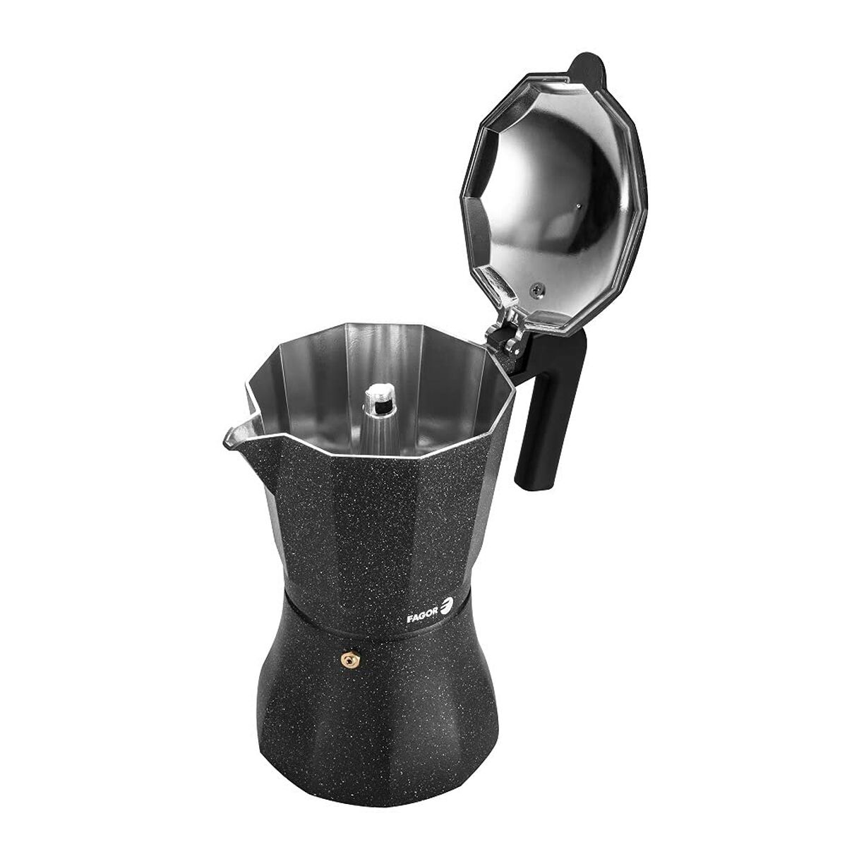 Italiensk Kaffepanna FAGOR Tiramisu Aluminium (9 Koppar) - 4
