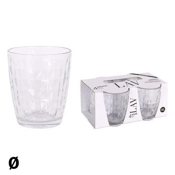 Glasset LAV Artemis 415 ml 340 ml 415 ml (4 antal), Kapacitet: 415 cc - ø 8,6 x 12 cm - 3