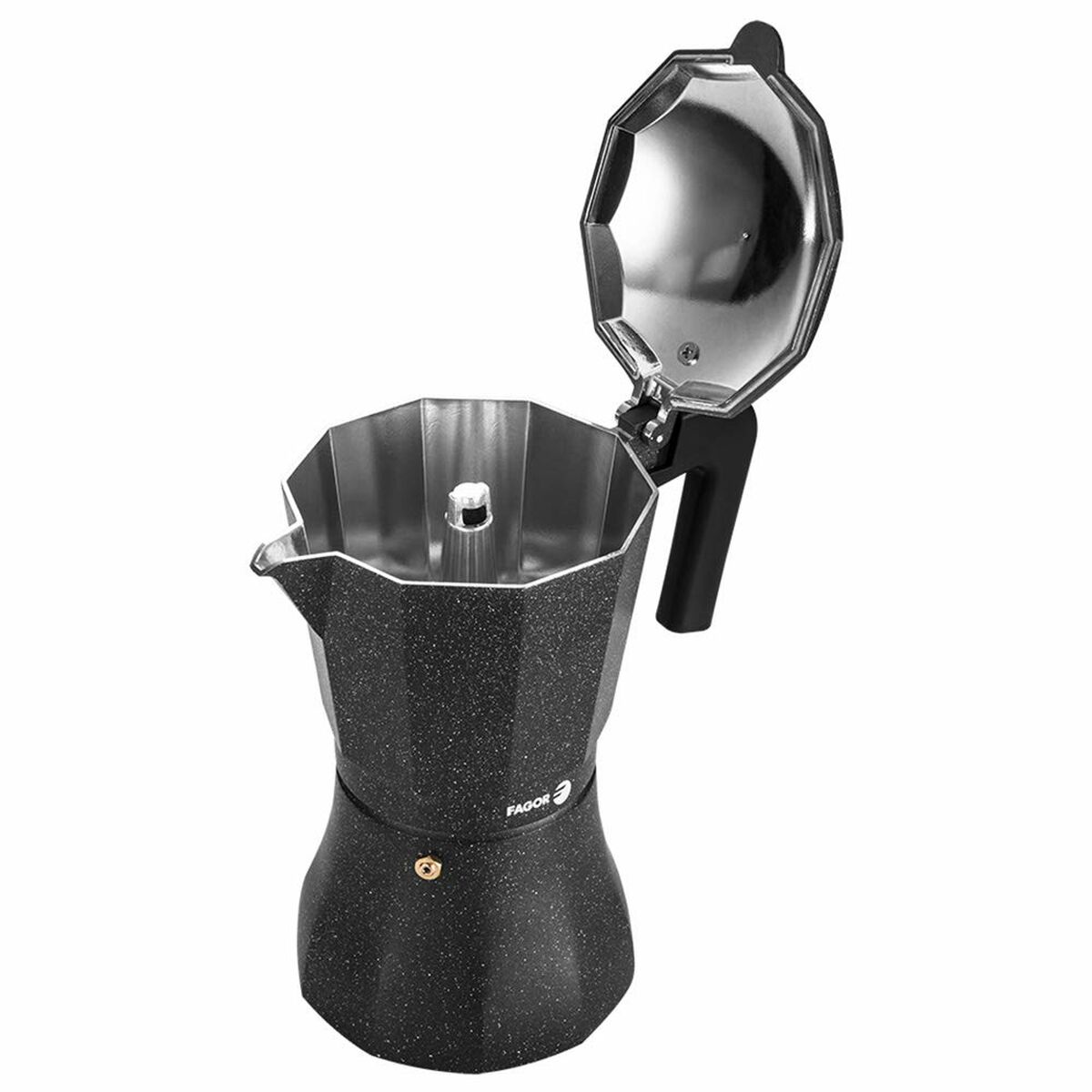 Italiensk Kaffepanna FAGOR Tiramisu Aluminium (12 Csészék) - 4