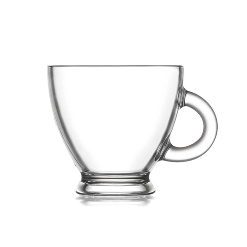 Set med kaffekoppar LAV Roma 95 ml Glas (6 pcs) - 2