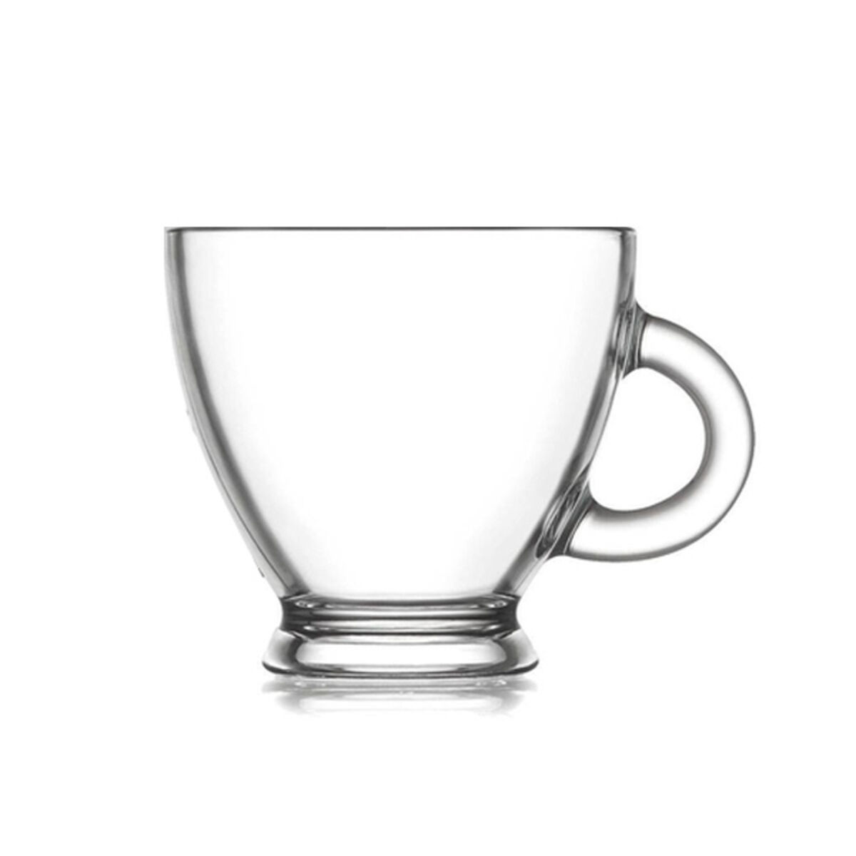 Set med kaffekoppar LAV Roma 95 ml Glas (6 pcs) - 3