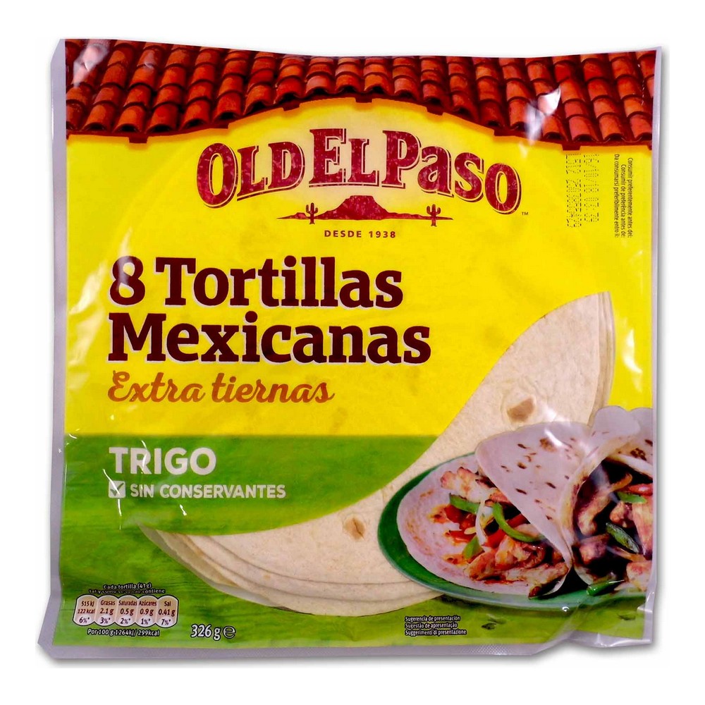 Wheat Tortillas Old El Paso (320 g)