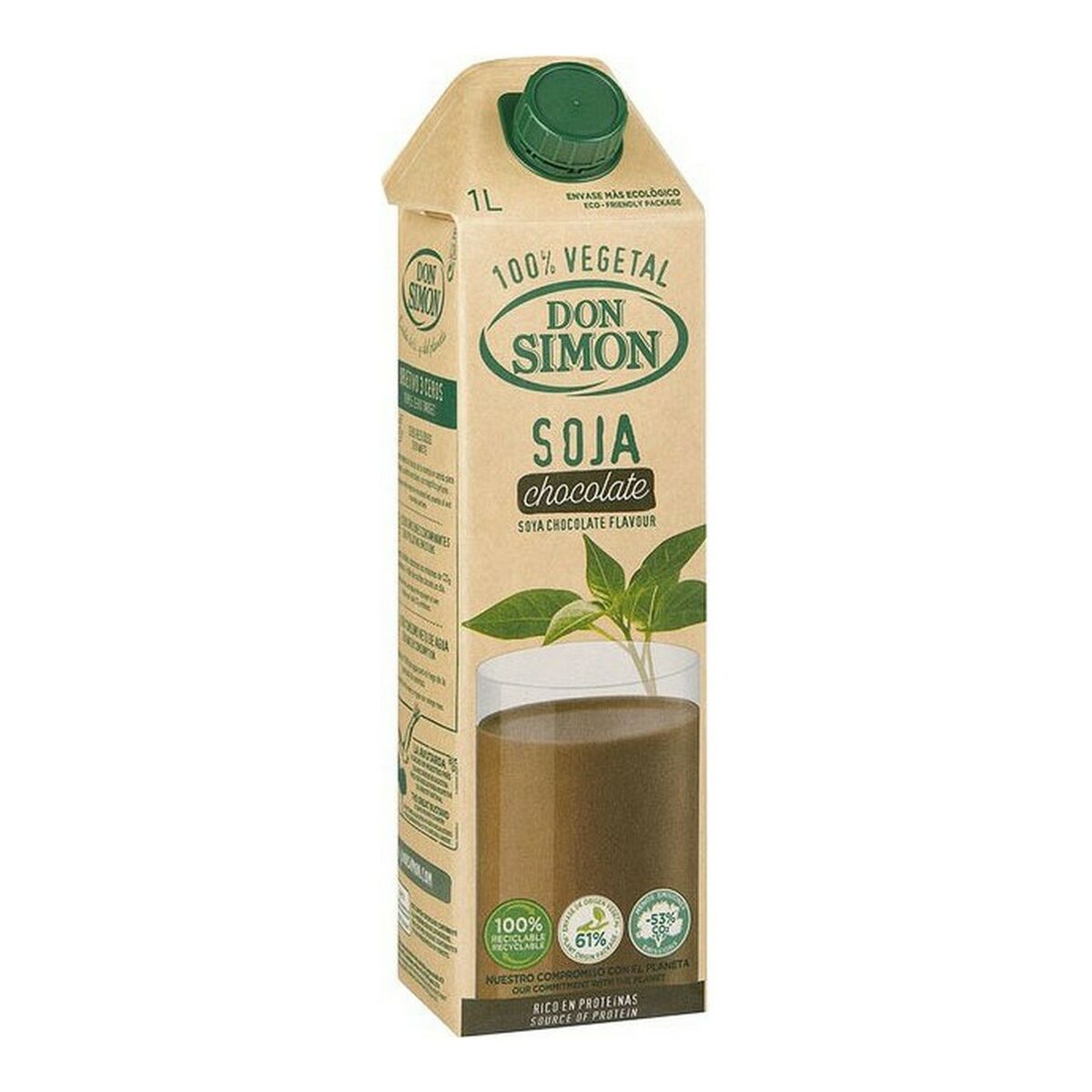 Växtbaserad Dryck Don Simon Choklad Soja - 2