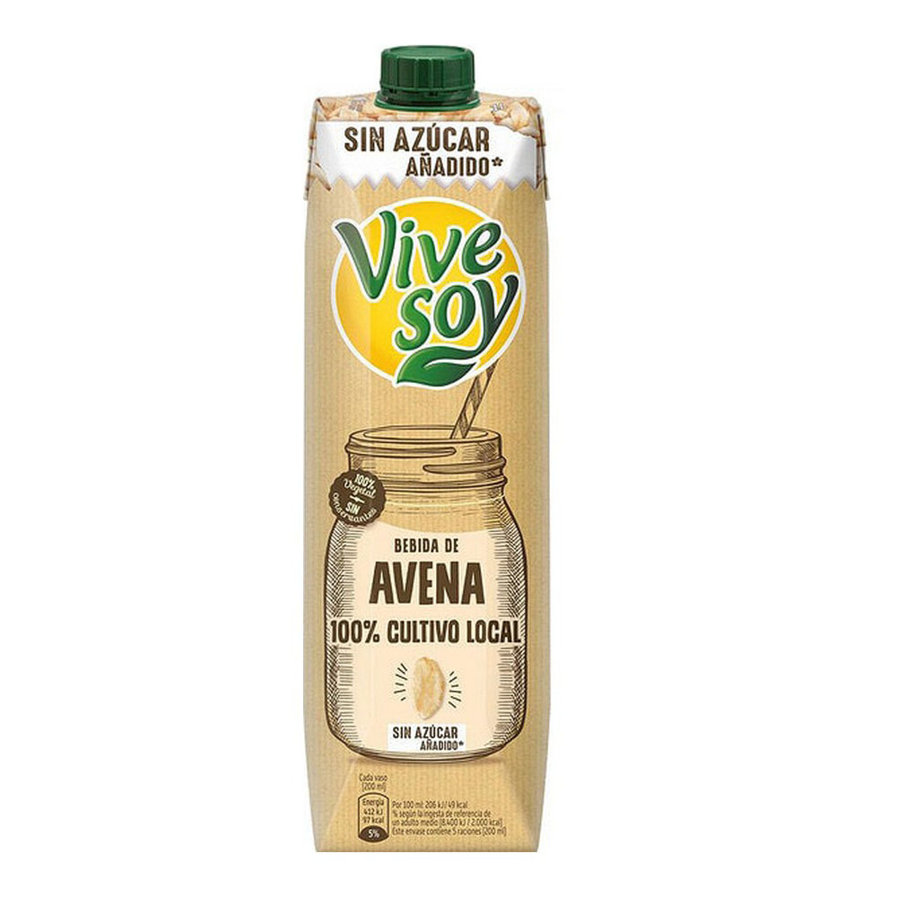 Växtbaserad Dryck Vivesoy Havregryn (1 L)