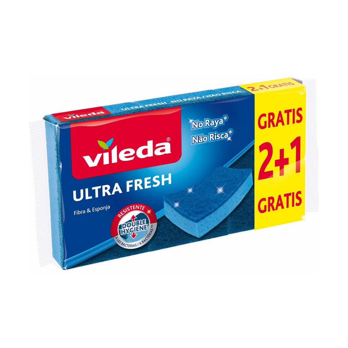 Skurboll Vileda Ultra fresh Blå