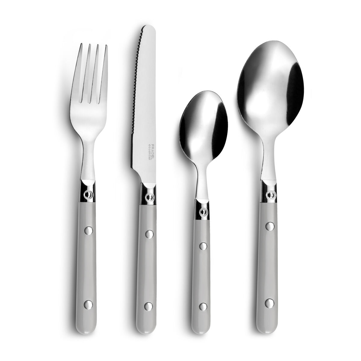 Bestickset Amefa Saxo 16 Delar Metall Dvobarvna 6 antal (25 cm)