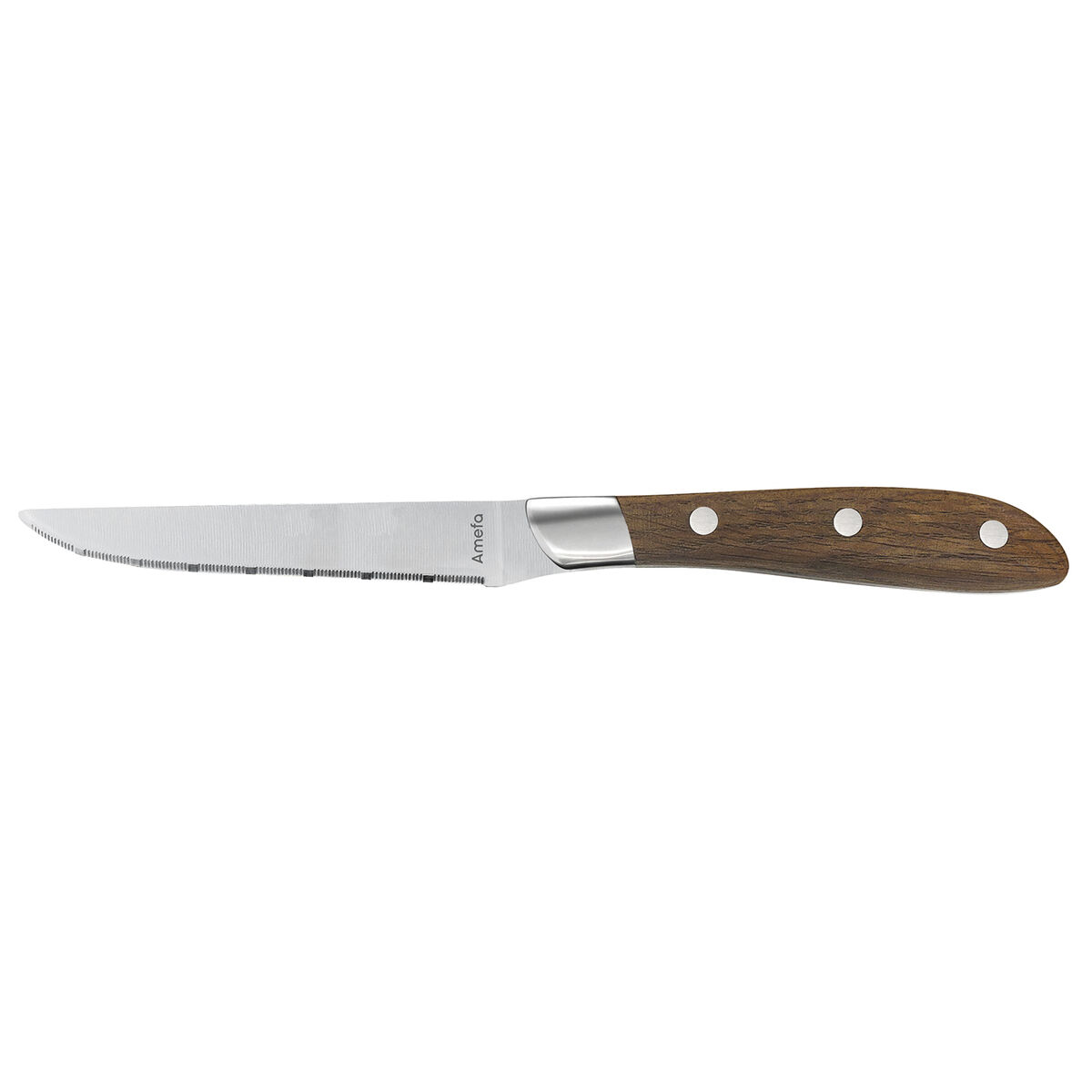 Set med köttknivar Amefa Achille Dvobarvna Metall 23 x 2,4 x 1,5 cm