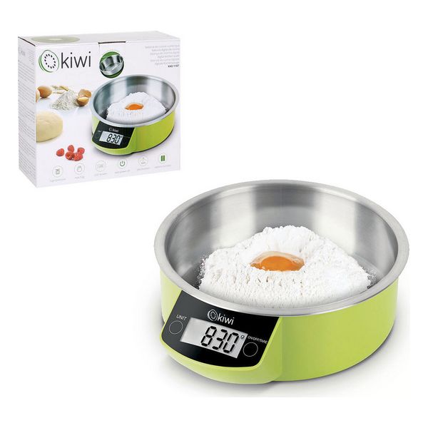 Köksvåg Kiwi Grön