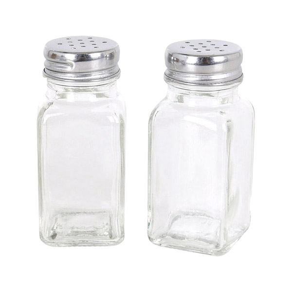 Salt och peppar-set Glas