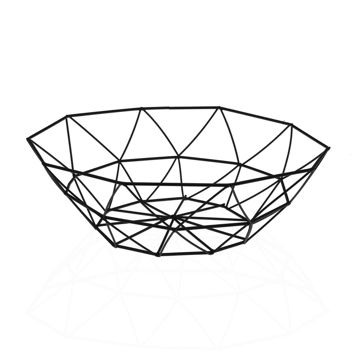 Fruktskål Versa Arco Stål (27 x 8 x 27 cm)