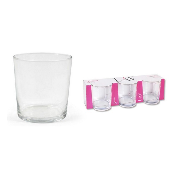 Glasset LAV (3 uds) (3 antal), Kapacitet: 345 cc - 2