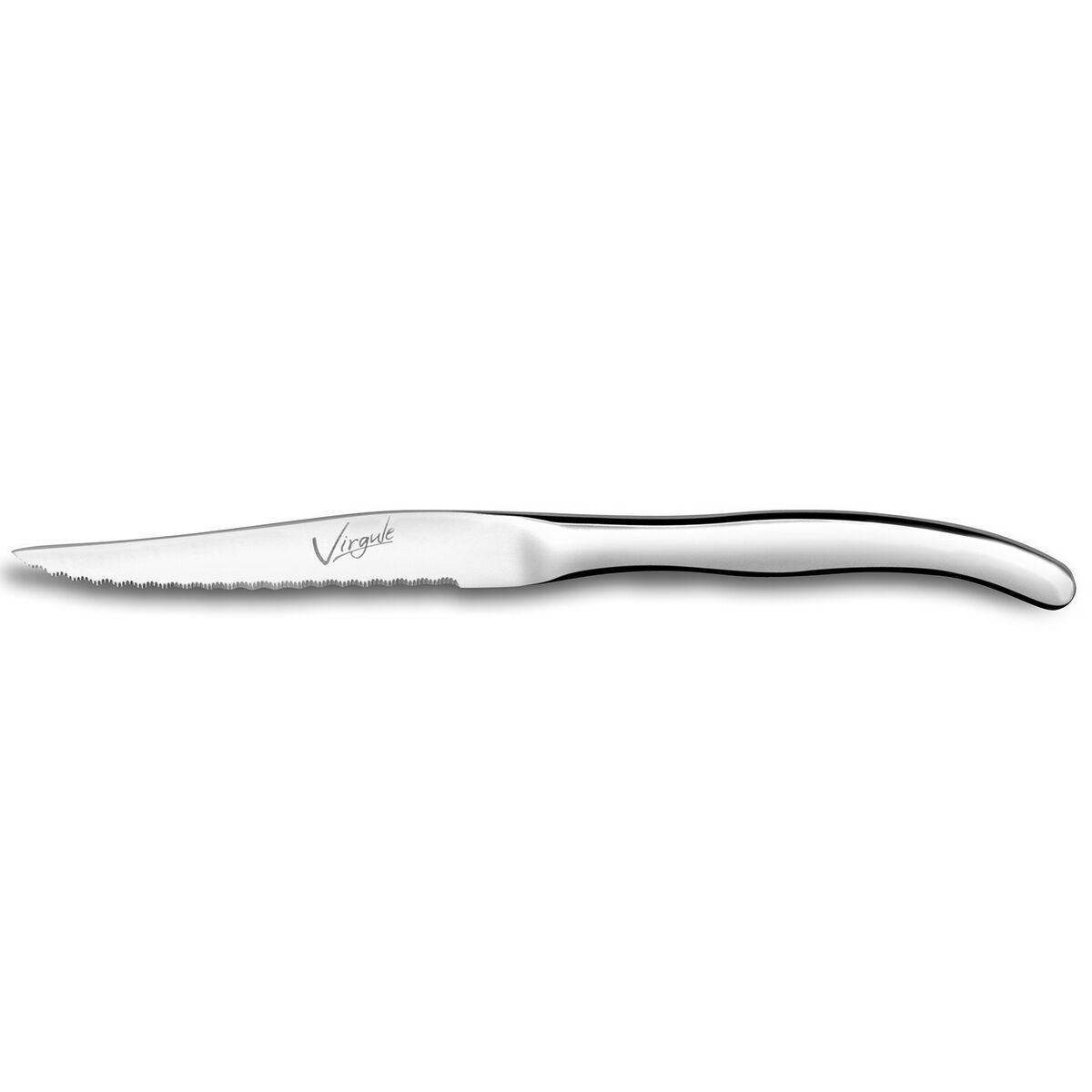 Set med köttknivar Amefa Virgule Metall Dvobarvna 12 antal (23,5 x 1,9 x 0,8 cm)