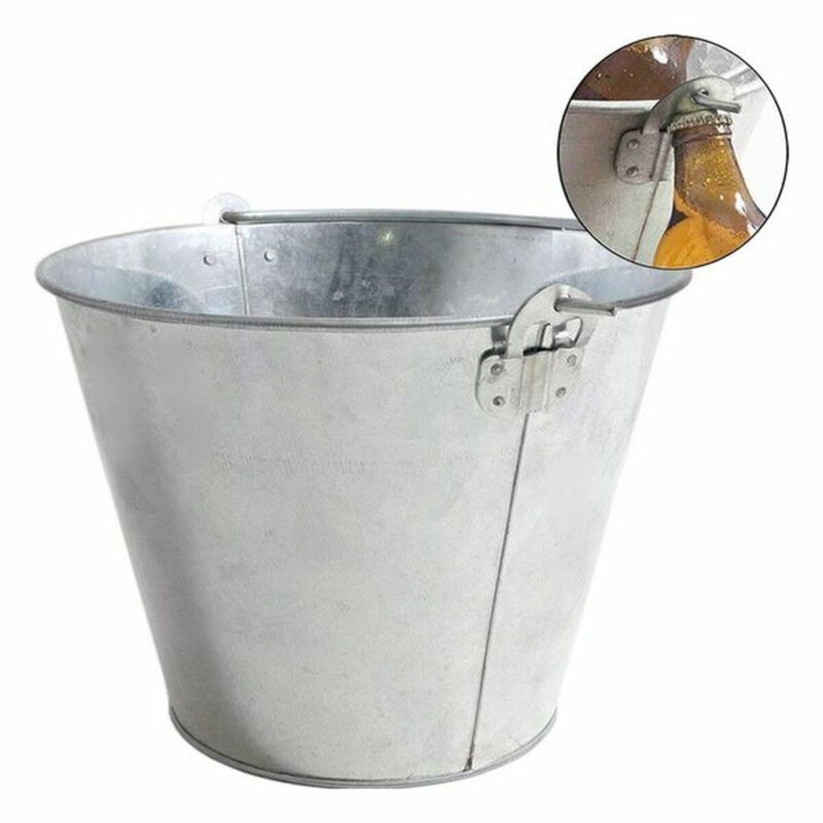 Ishink ø 26 x 20,2 cm Metall Avlång 9 L - 3