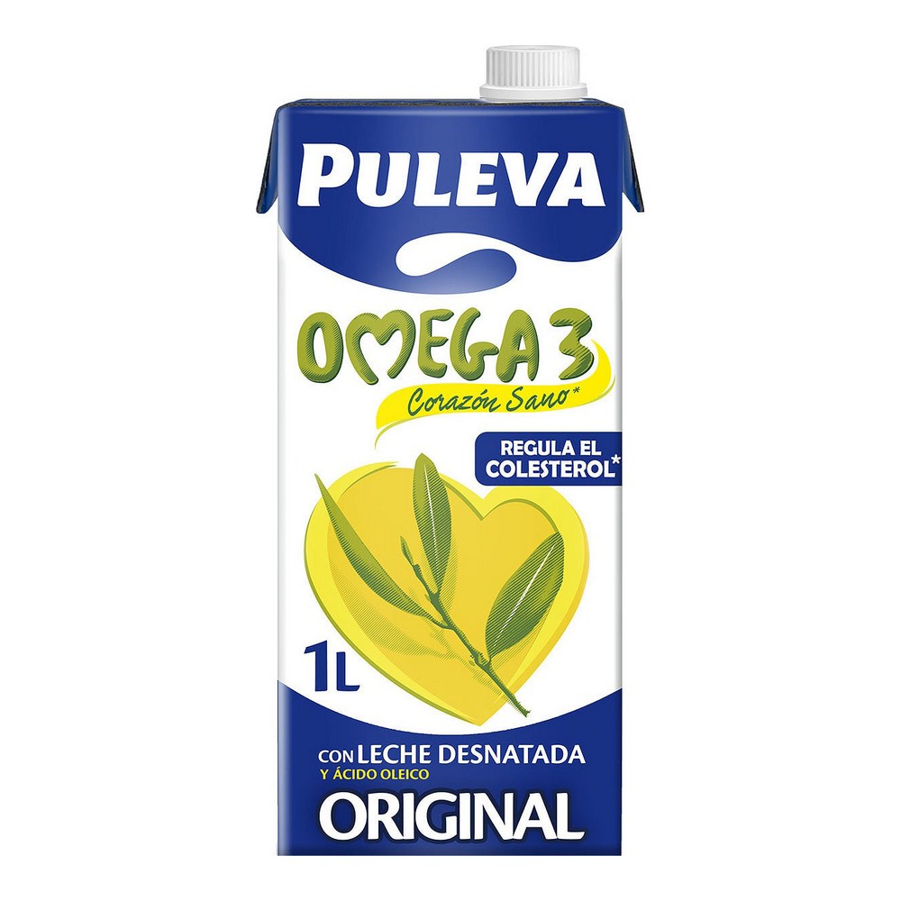 Skummad mjölk Puleva Omega 3 (1 L)