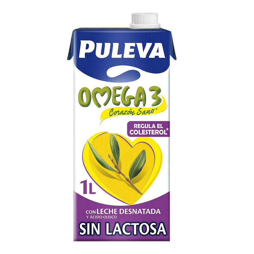 Milk Puleva Omega 3 Laktosfri (1 L)