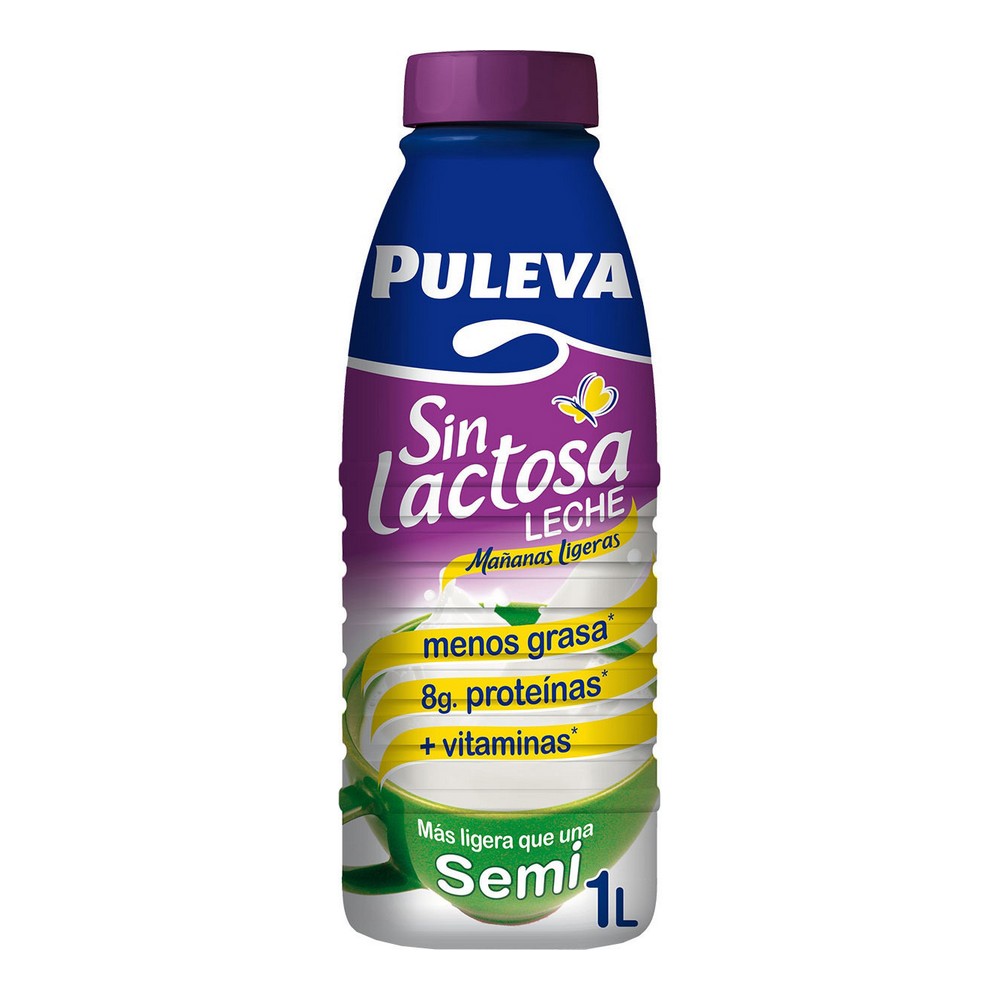 Halvskummad mjölk Puleva Laktosfri (1 L)