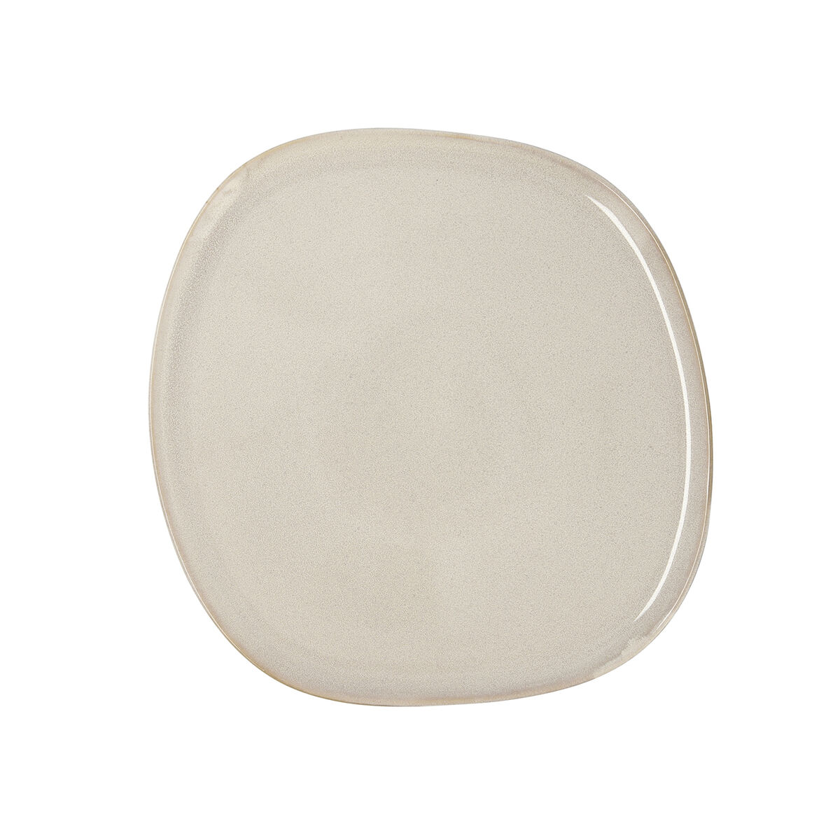 Platt skål Bidasoa Ikonic Vit Keramik 26,5 x 25,7 x 1,5 cm (4 antal) (Pack 4x) - 4