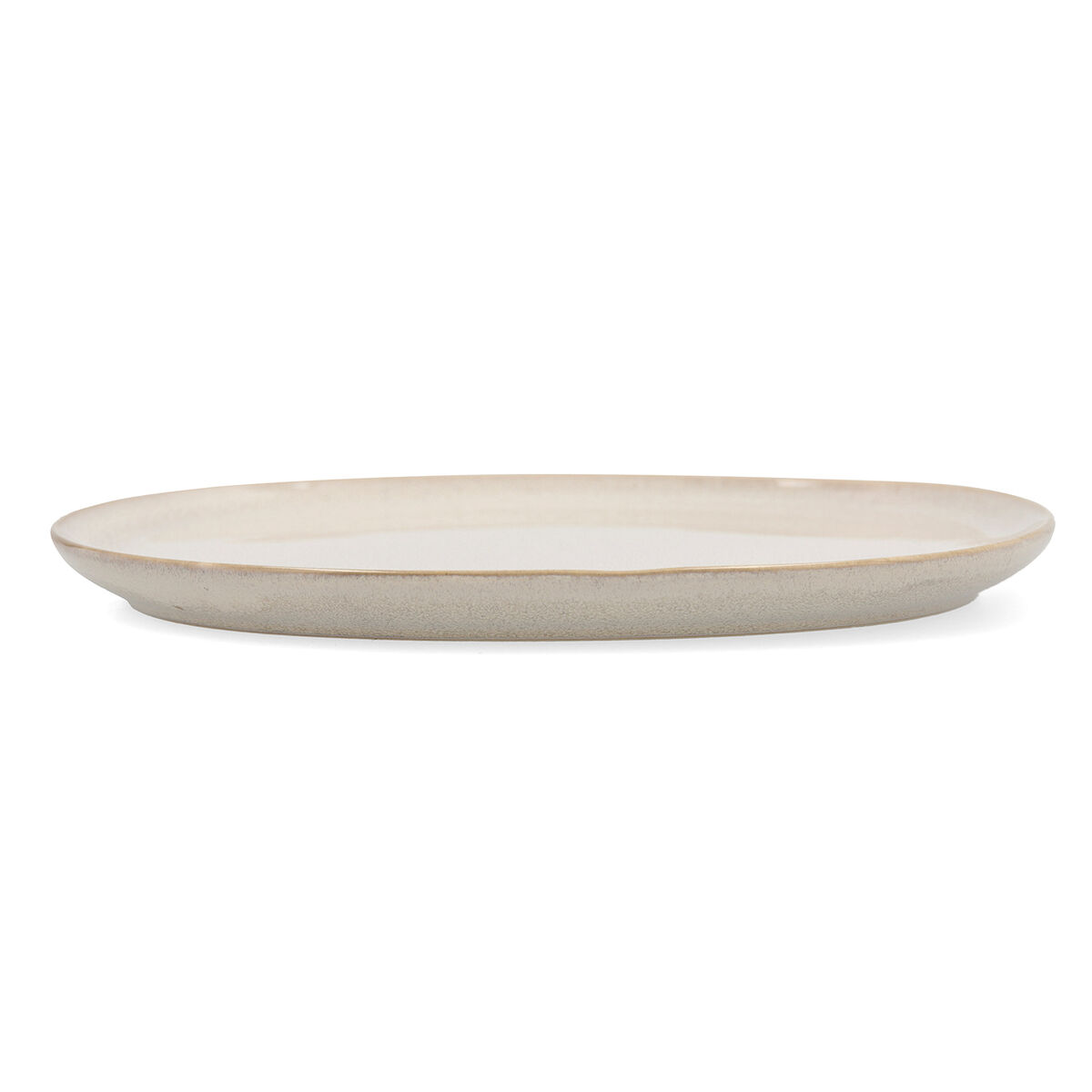 Platt skål Bidasoa Ikonic Vit Keramik 20,2 x 19,7 cm (6 antal) (Pack 6x) - 5
