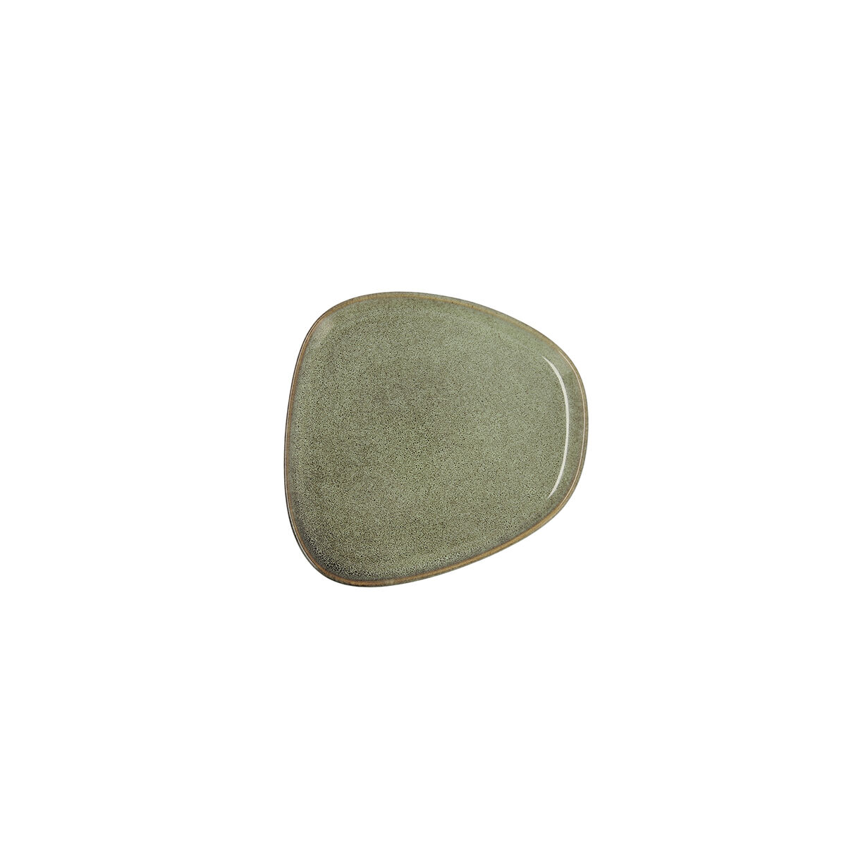 Platt skål Bidasoa Ikonic Grön Keramik 14 x 13,6 cm (12 antal) (Pack 12x)