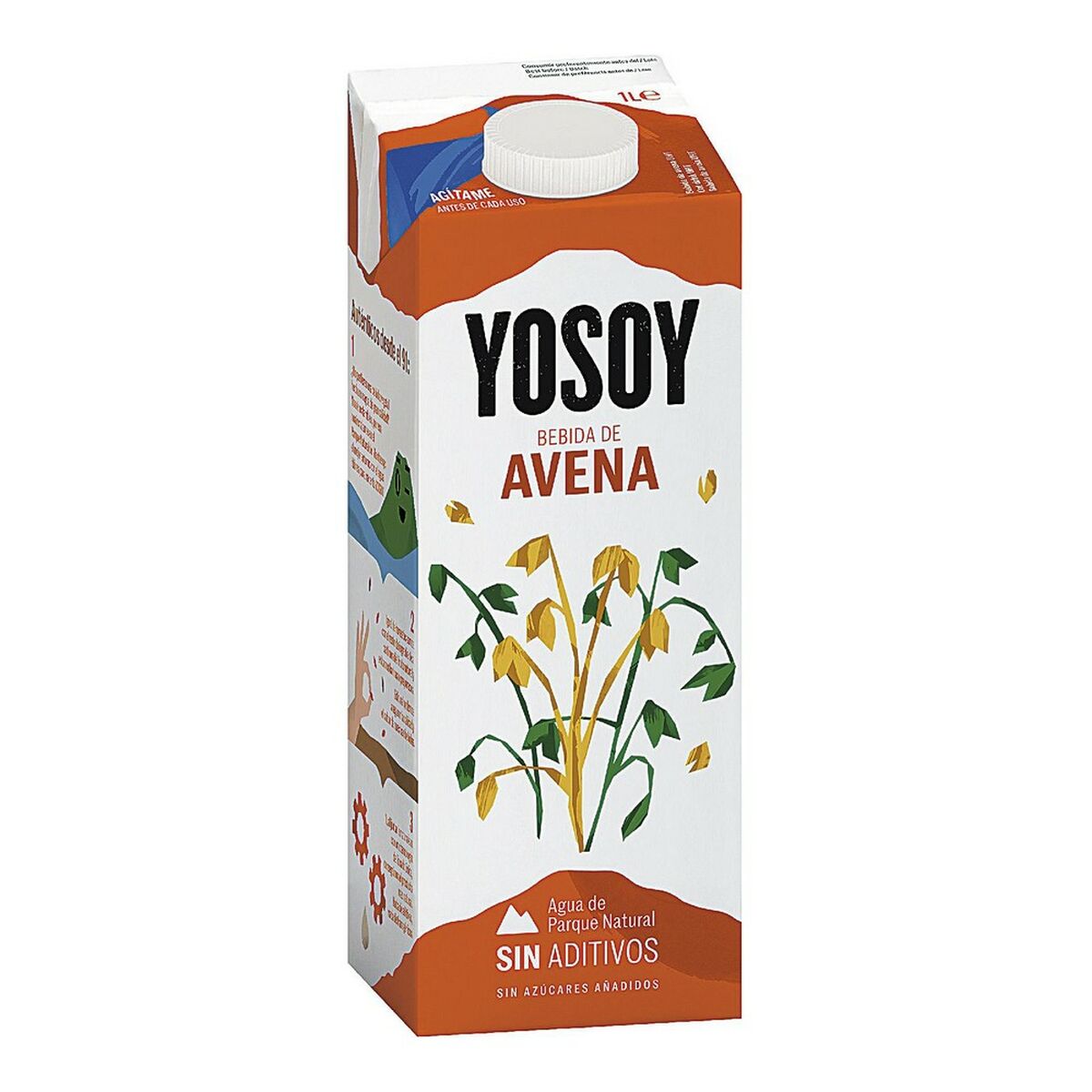 Växtbaserad Dryck Yosoy Havregryn (1 L) - 2
