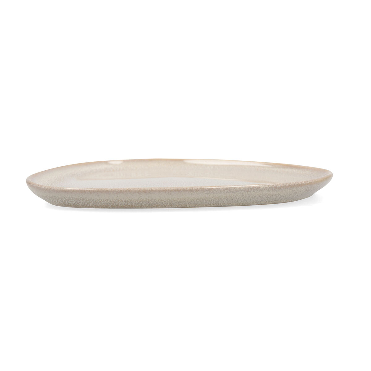 Platt skål Bidasoa Ikonic Vit Keramik 14 x 13,6 cm (12 antal) (Pack 12x) - 5