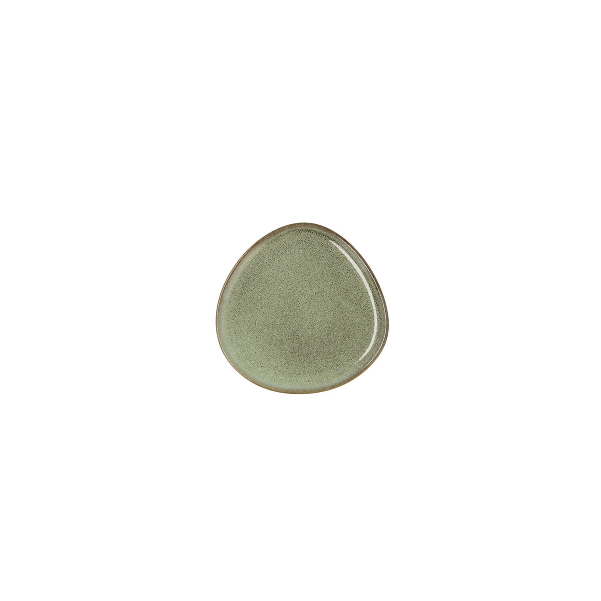 Platt skål Bidasoa Ikonic Grön Keramik 11 x 11 cm (12 antal) (Pack 12x) - 4
