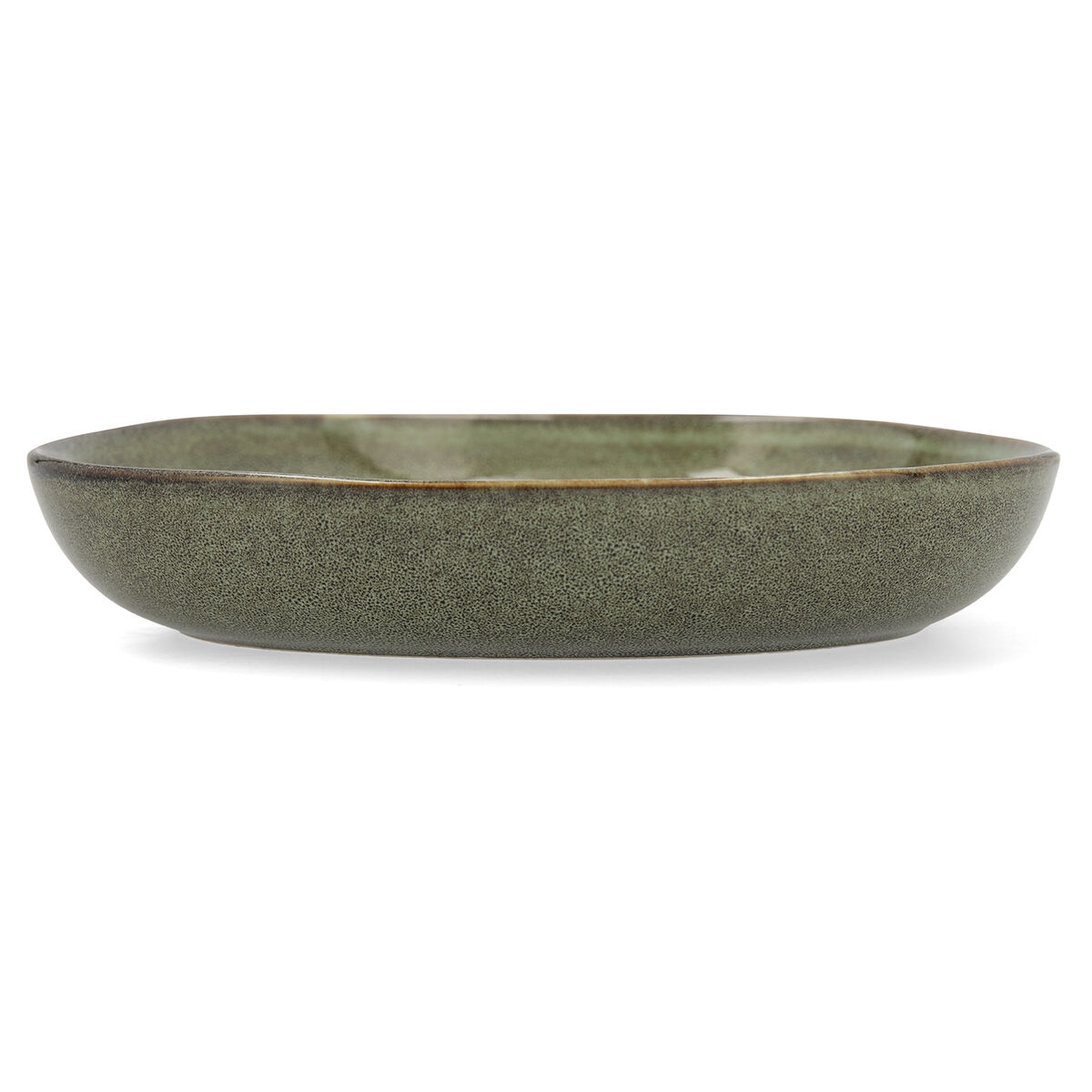 Djup tallrik Bidasoa Ikonic Keramik Grön (20,5 x 19,5 cm) (Pack 6x) - 5
