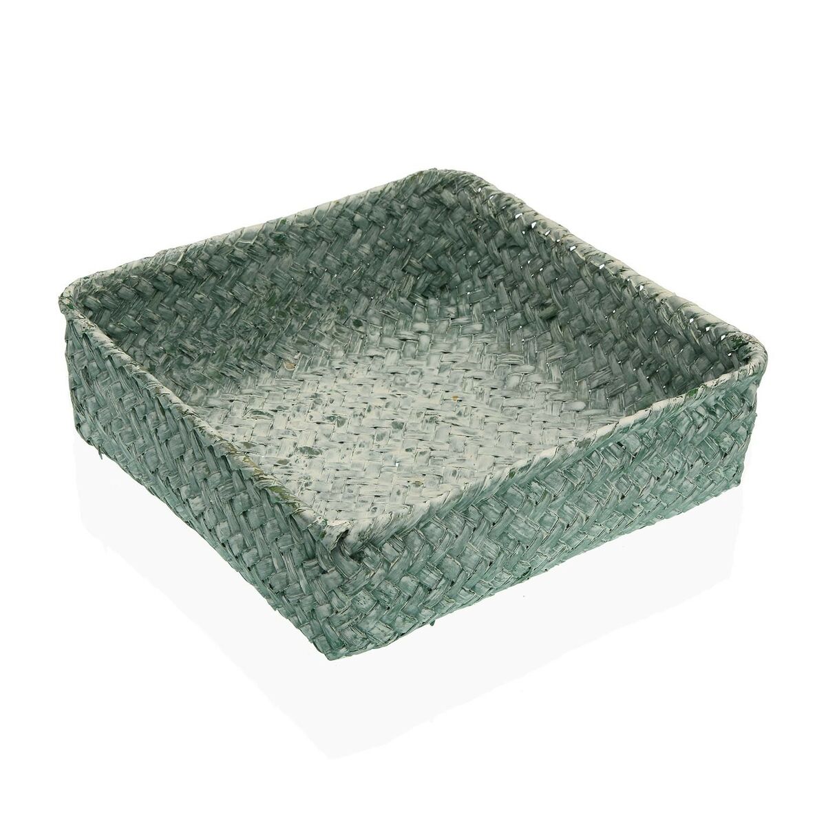 Servetthållare Versa Grön Havsalger (19 x 5,5 x 19 cm)