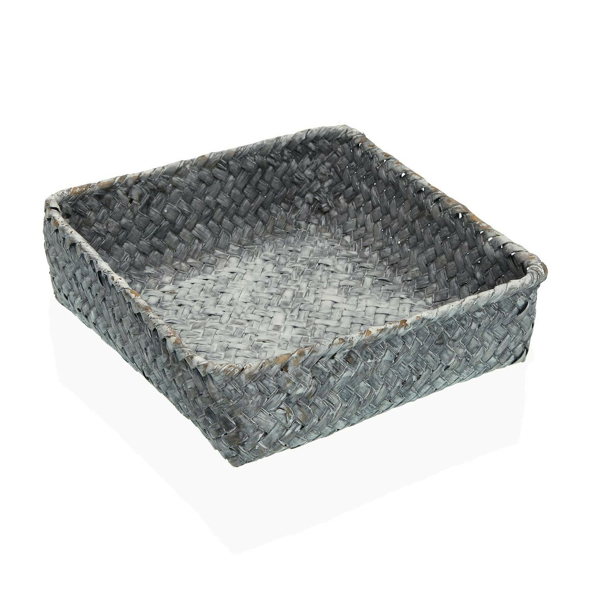 Servetthållare Versa Grå Havsalger (19 x 5,5 x 19 cm)