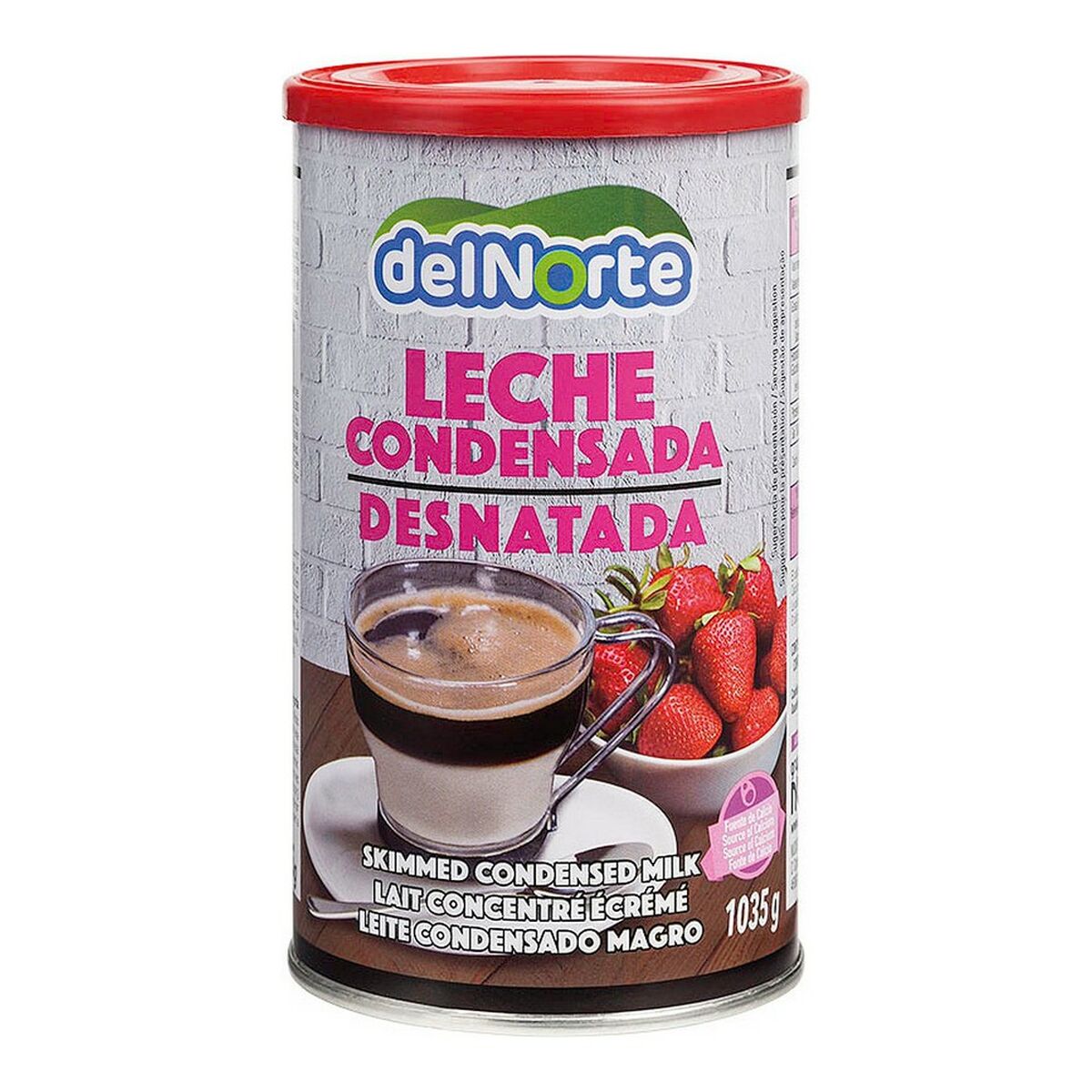 Kondenserad Mjölk Delnorte Skummad (1035 g) - 2
