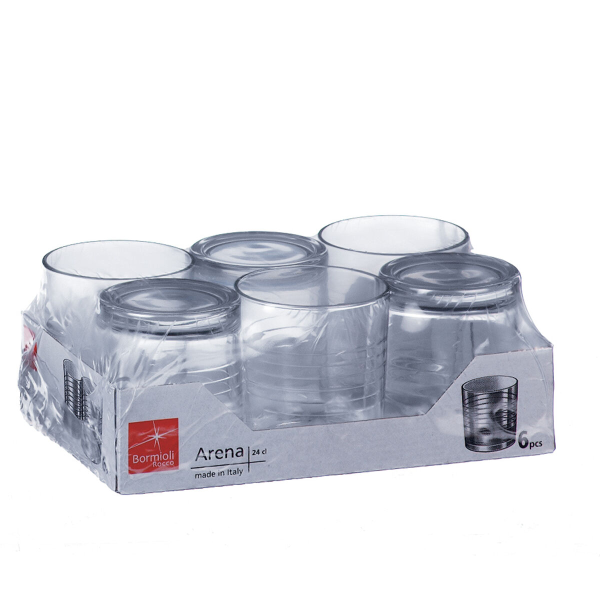 Glasset Bormioli Rocco Arena 6 antal Glas (240 ml) - 2