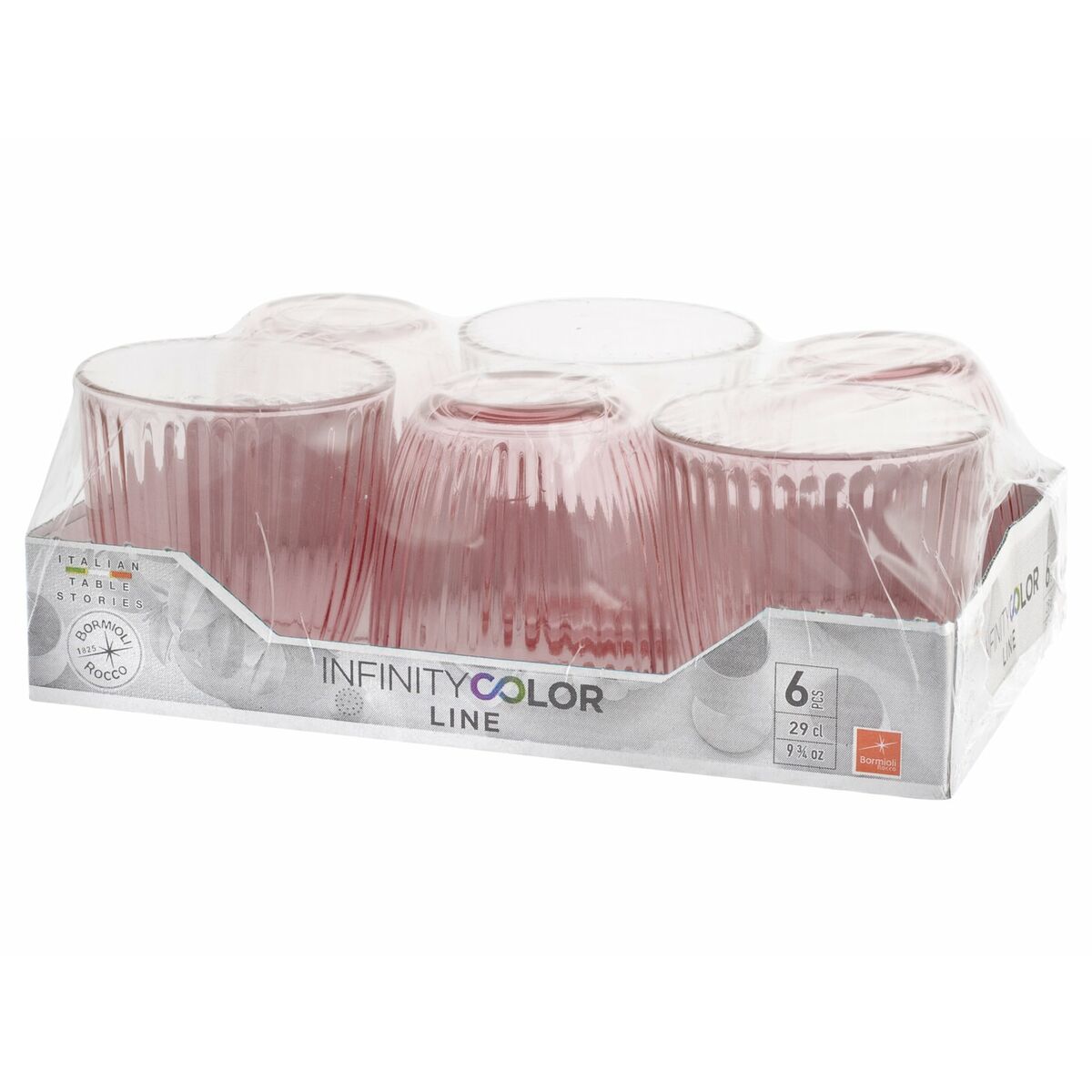 Glasset Bormioli Rocco Line Lila 6 antal Glas (290 ml) - 2