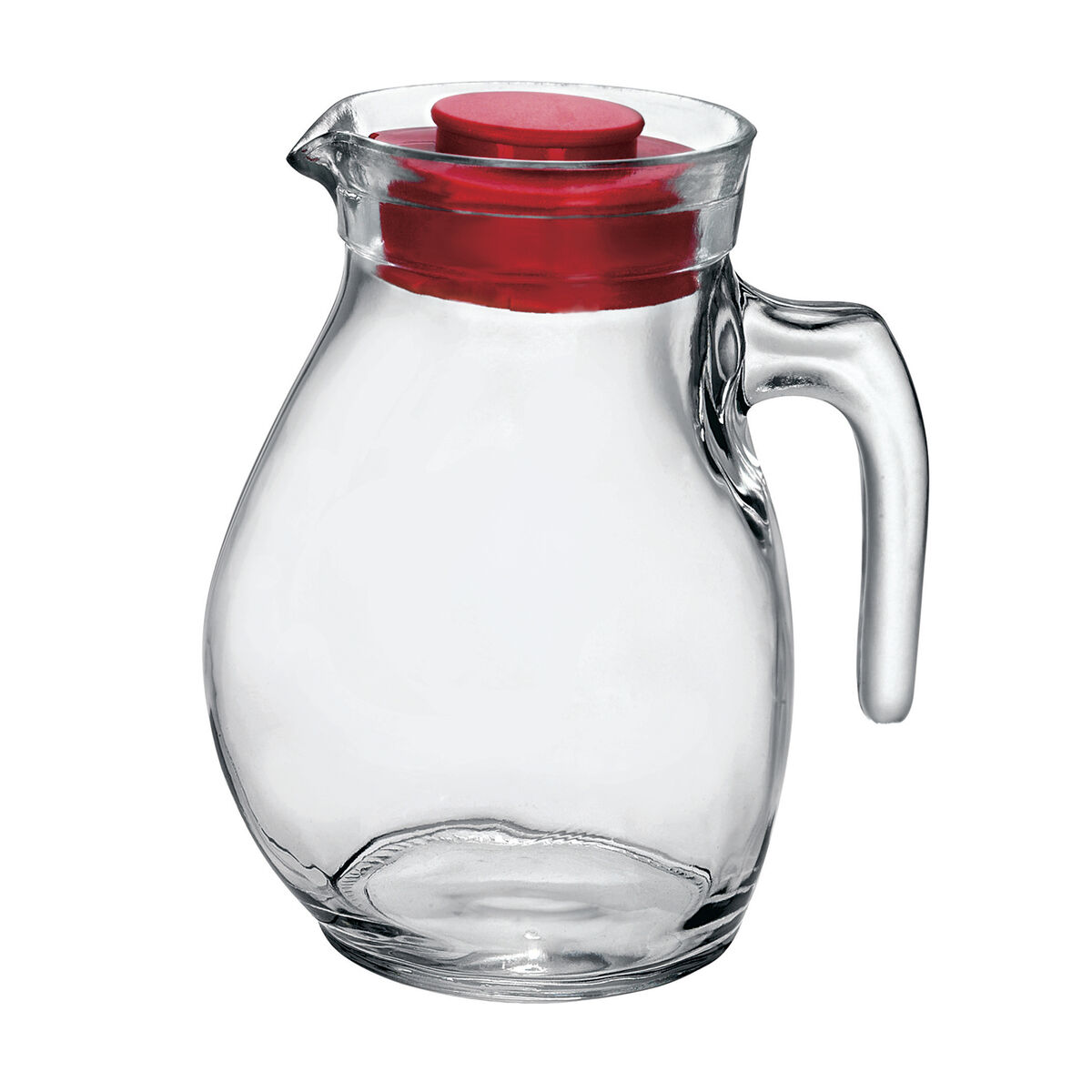 Krus med Skruvlock och Doserare Bormioli Rocco Glas (1,5 L)