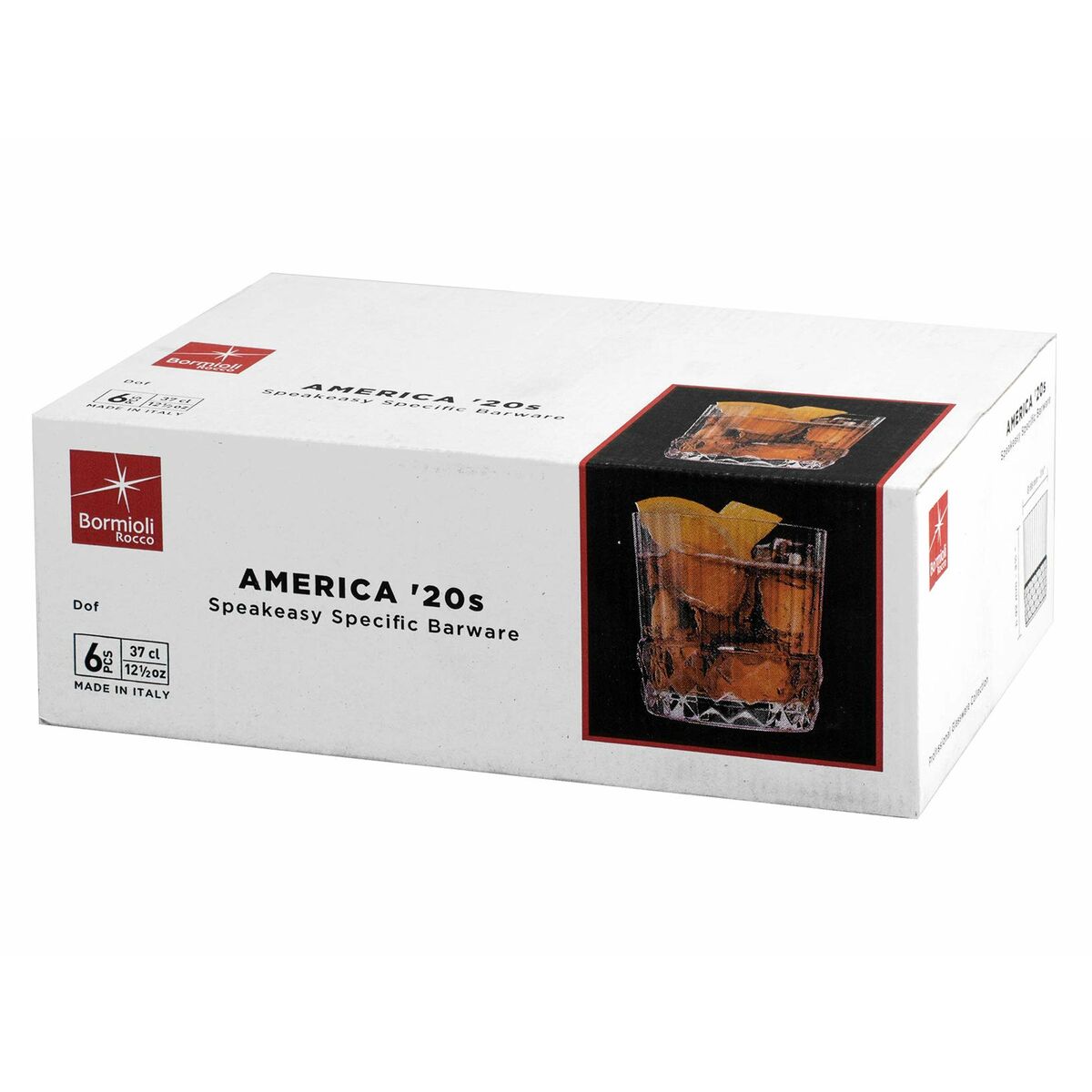 Glasset Bormioli Rocco America'20s 6 antal Glas (370 ml) - 2