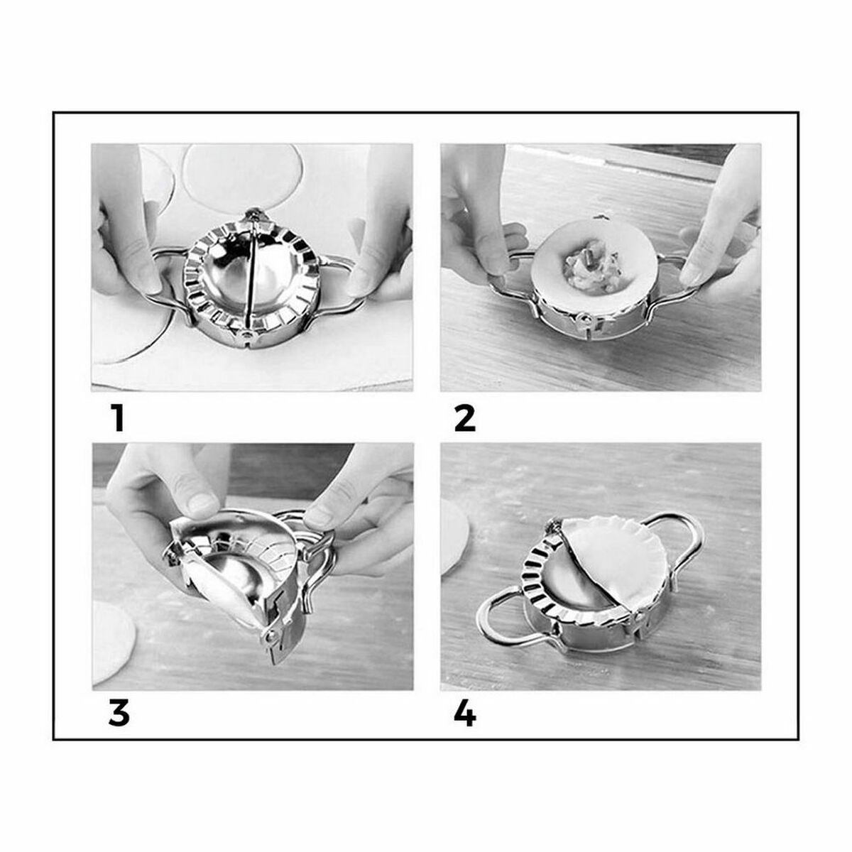 Form Quttin Rostfritt stål Små piroger (9,5 cm) - 8