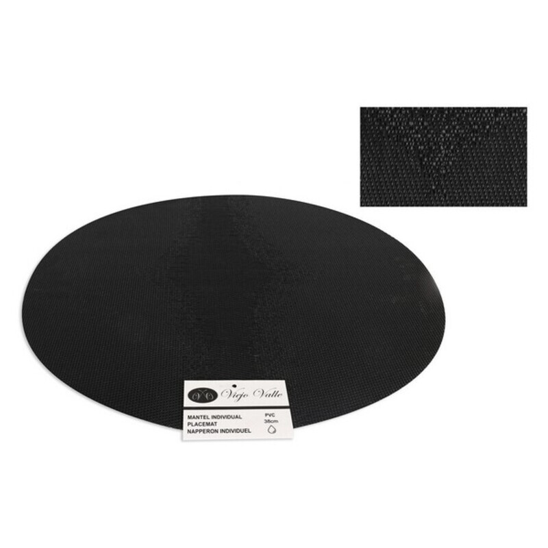Bordsunderlägg Viejo Valle   PVC (38 cm), Färg: Svart - 8